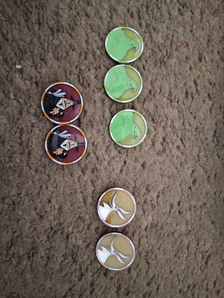 Nightmare Before Christmas Pins