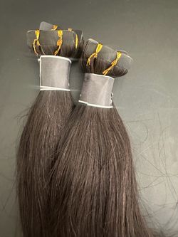 Tape ins hair extensions natural black 18”