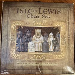 Isle Of Lewis Deluxe Replica 20” Large Chess Board Only Ambassador Games READ