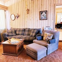 Livingroom Set -Sofa, Recliner, Coffee Table $100 ALL!