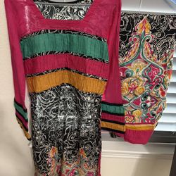 Women M Size Shirt Dopata Lown Multicolor 