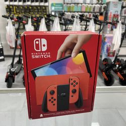 Nintendo Switch OLED Mario Red Edition! Finance For $50 Down Payment!!