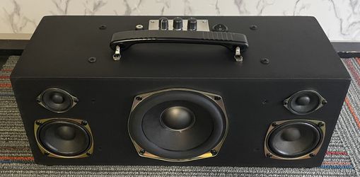 New Custom 2.1 Powered Bluetooth Speaker System