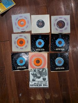 Lot Of Vintage Beatles Vinyl Records