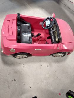 Pink Monster Trax Convertible Car For Kids