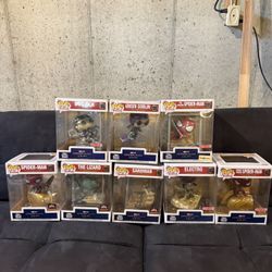 Spider-Man No Way Home Final Battle Exclusive Funko Pops 