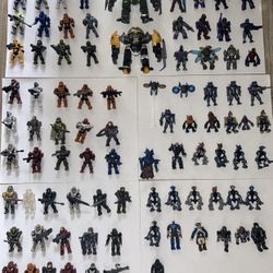 Huge Halo Mega Blok Collection Rare Figures