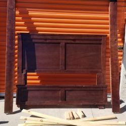 Queen Wood Bed Frame