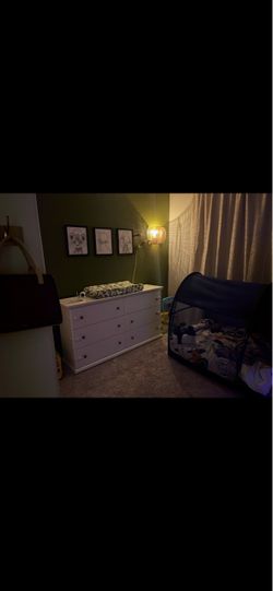 White Dresser