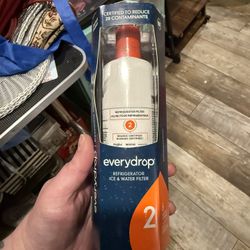 Brand New Every Drop by Whirlpool Ice and Water Refrigerator Filter 2, EDR2RXD1, Single-Pack