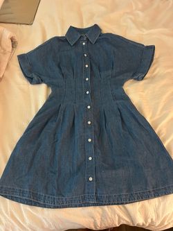 UNUSED - Madewell Perry Denim Shirt Dress