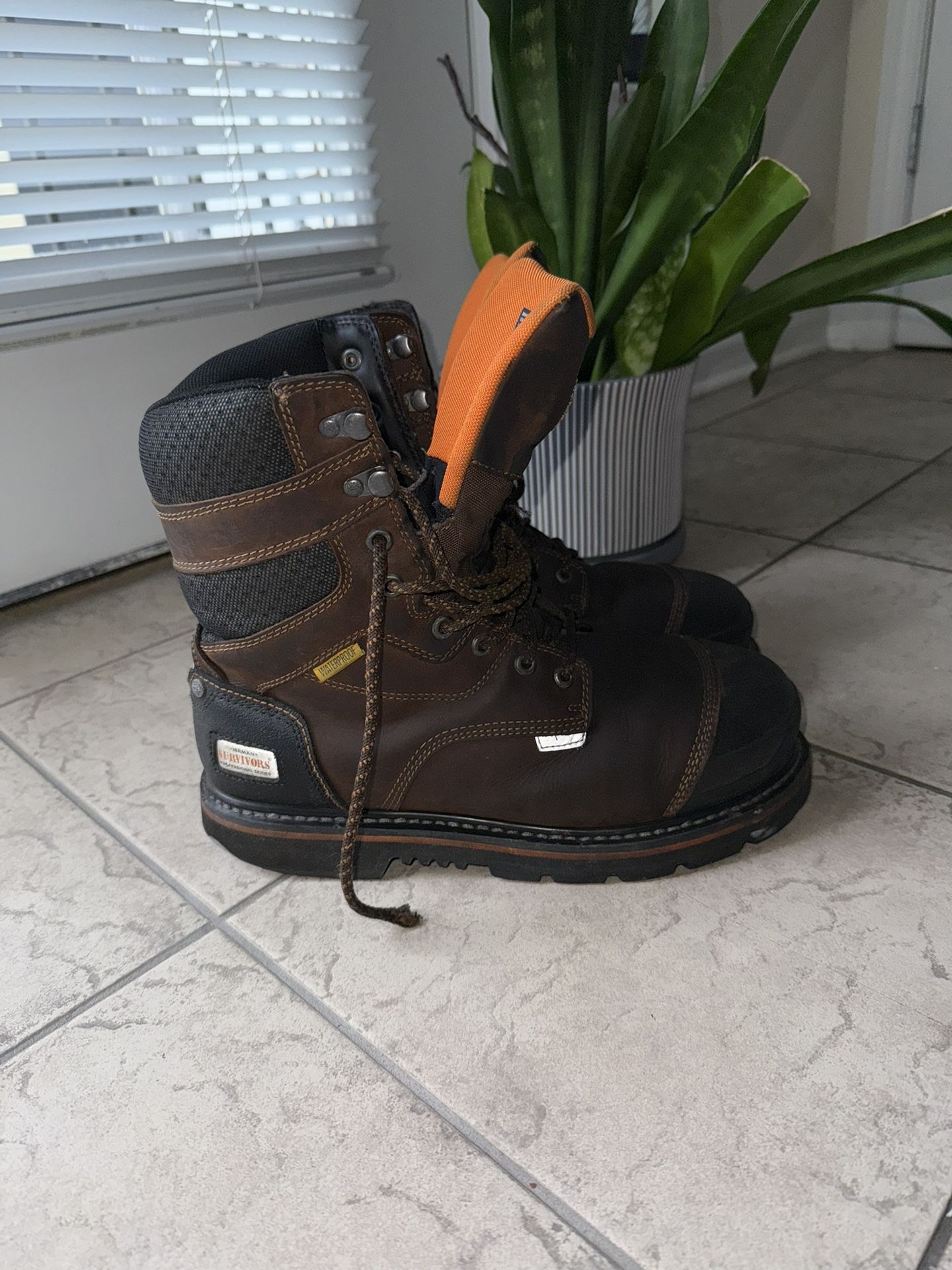 Steel Toe Work Boots
