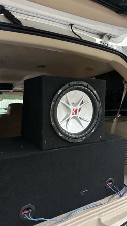 Kicker CompVR 12” Subwoofer w/ Sealed Box