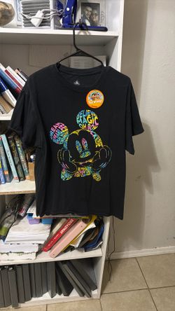 Micky Mouse Shirt And Button