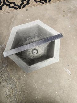 Concrete Flower Pot