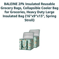 New BALEINE 2-Pack Large Tote Bags  