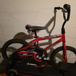 Child Bike With Removable Training Wheels