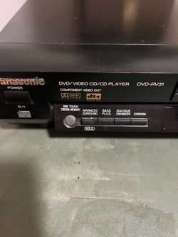 Panasonic DVD/VIDEO CD/CD PLAYER DVD-RV31
