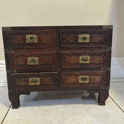 Antique Anglo Indian Brass Chest