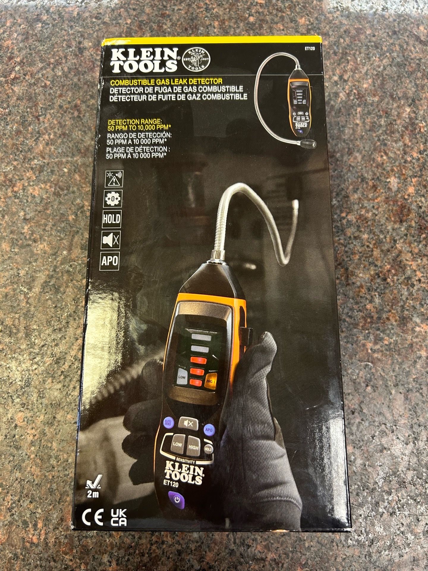 Klein tools combustible gas leak detector