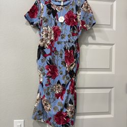 Pink Blush Maternity Dress