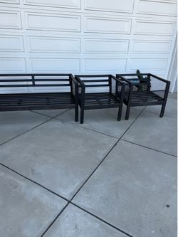 Curb alert FREE patio furniture- wood