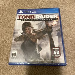 Brand New tomb Raider PS4