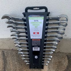 14 PC Combination Wrench Set.