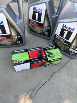 Oil and filter (Oil change)