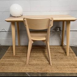 IKEA Desk and Chair 