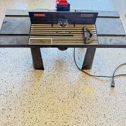 Craftsman Router Table 