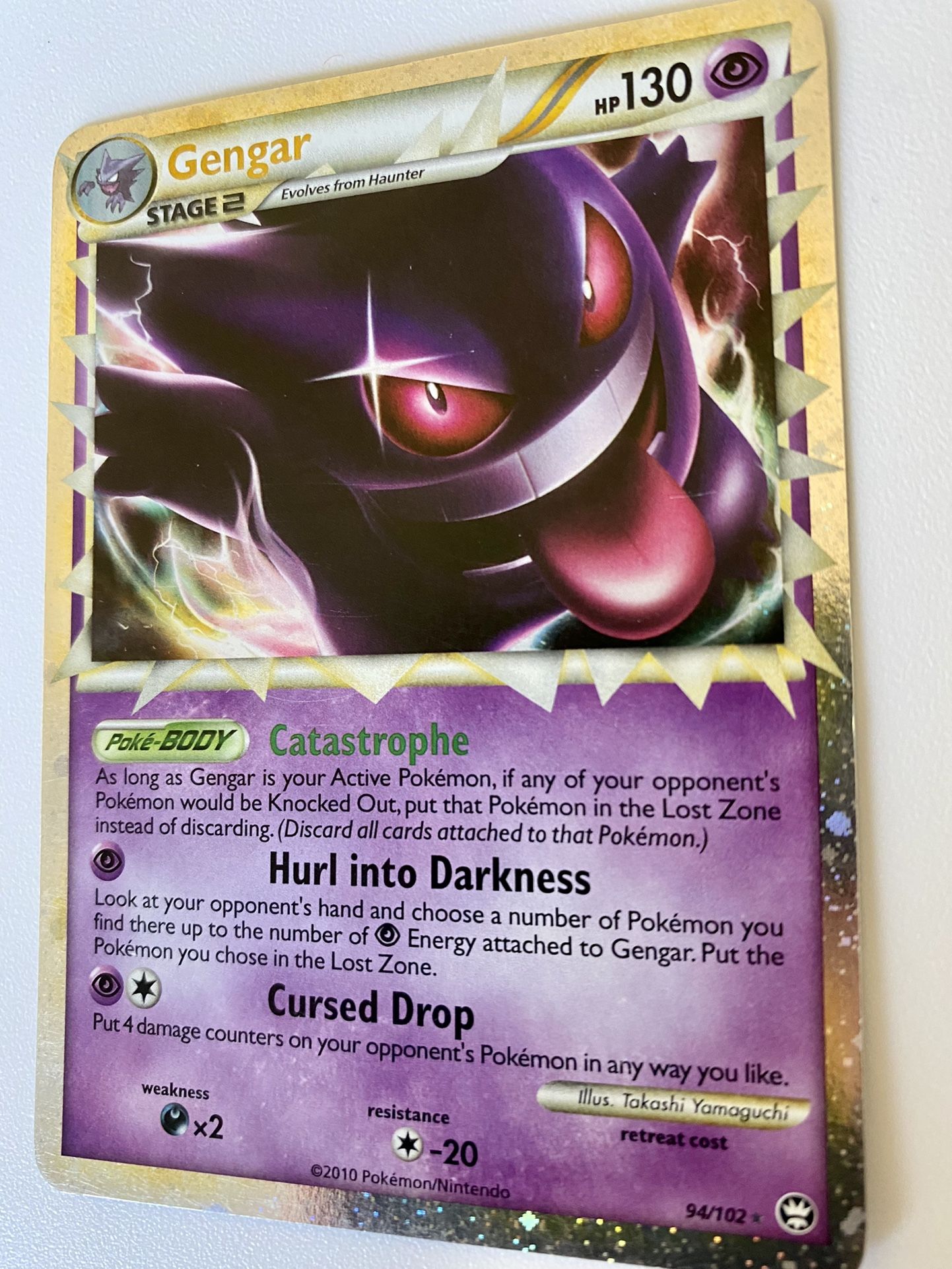 GENGAR RARE POKÉMON CARD STAGE 2 for Sale in Belleville, NJ - OfferUp