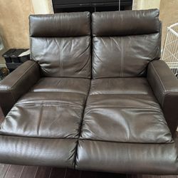 Lay-z-boy Leather Recliner Set