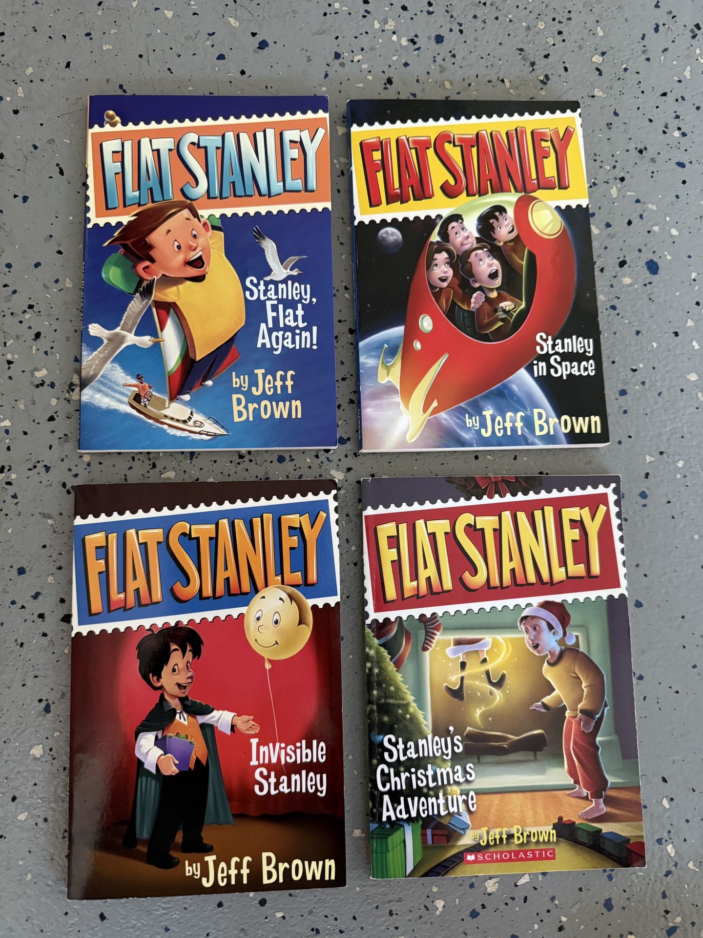 Flat Stanley Book Lot