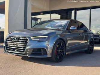 2017 Audi S3 2.0T quattro Premium Plus AWD AUDI S3 RED SEATS