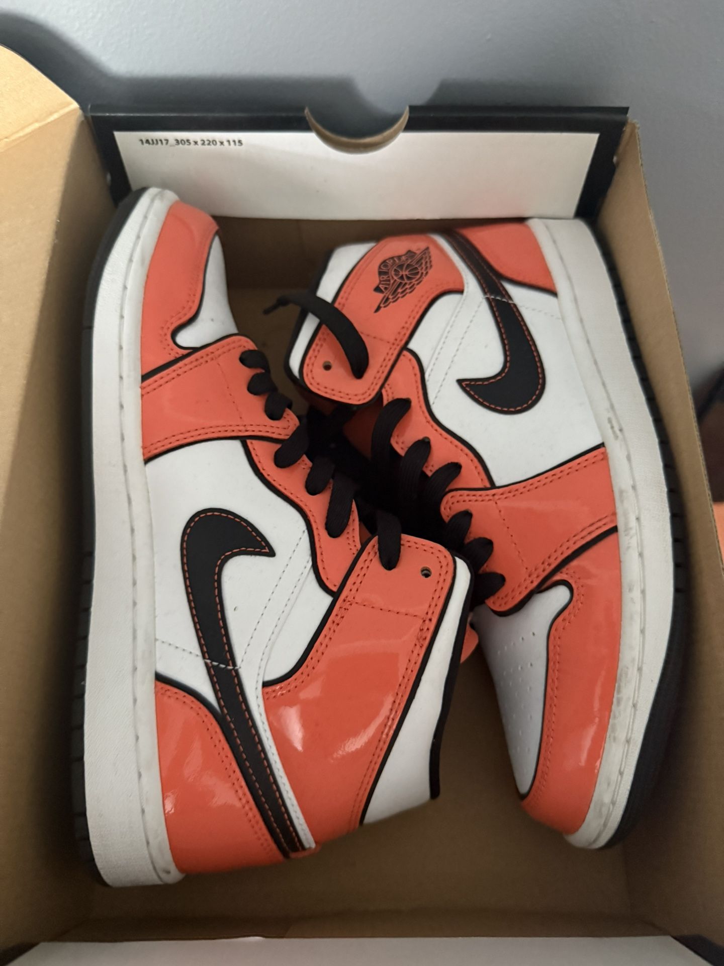 Turf Orange Air Jordan 1 Mid