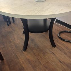 48” Round Dining Set 