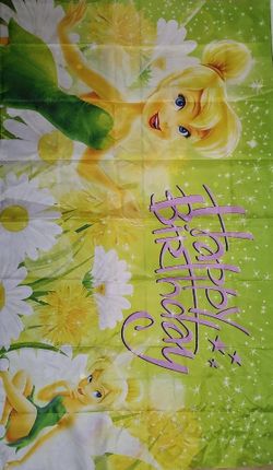Tinkerbell Banner Happy Birthday