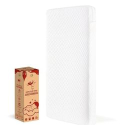 Dream On Me Baby Fairy Dust Mattress, GREENGUARD Gold & JPMA Certified, Water-Resistant Sleep Surface, Machine Washable Cover, Fits Standard Cribs & T