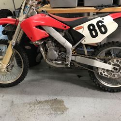 Honda Motorcycle Cr125 R 2001 -all Original 