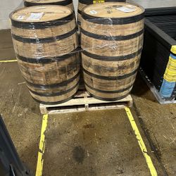 Wooden Barrels 