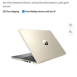 HP 14-dq0011dx - 8145U / 2.1 GHz - 4 GB RAM / 128 GB SSD - 14" touchscreen 1366 x 768 (HD) - UHD Graphics 620 - Bluetooth - ash silver keyboard frame,