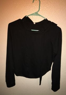 Black hoodie