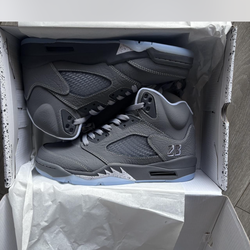 Jordan 5 wolf grey
