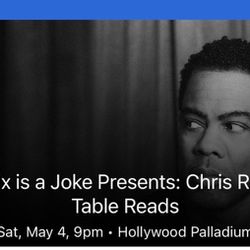 Netflix Is A Joke Presents : Chris Rock’s Table Reads 