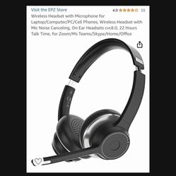 $25 Wireless Headphones With Microphone