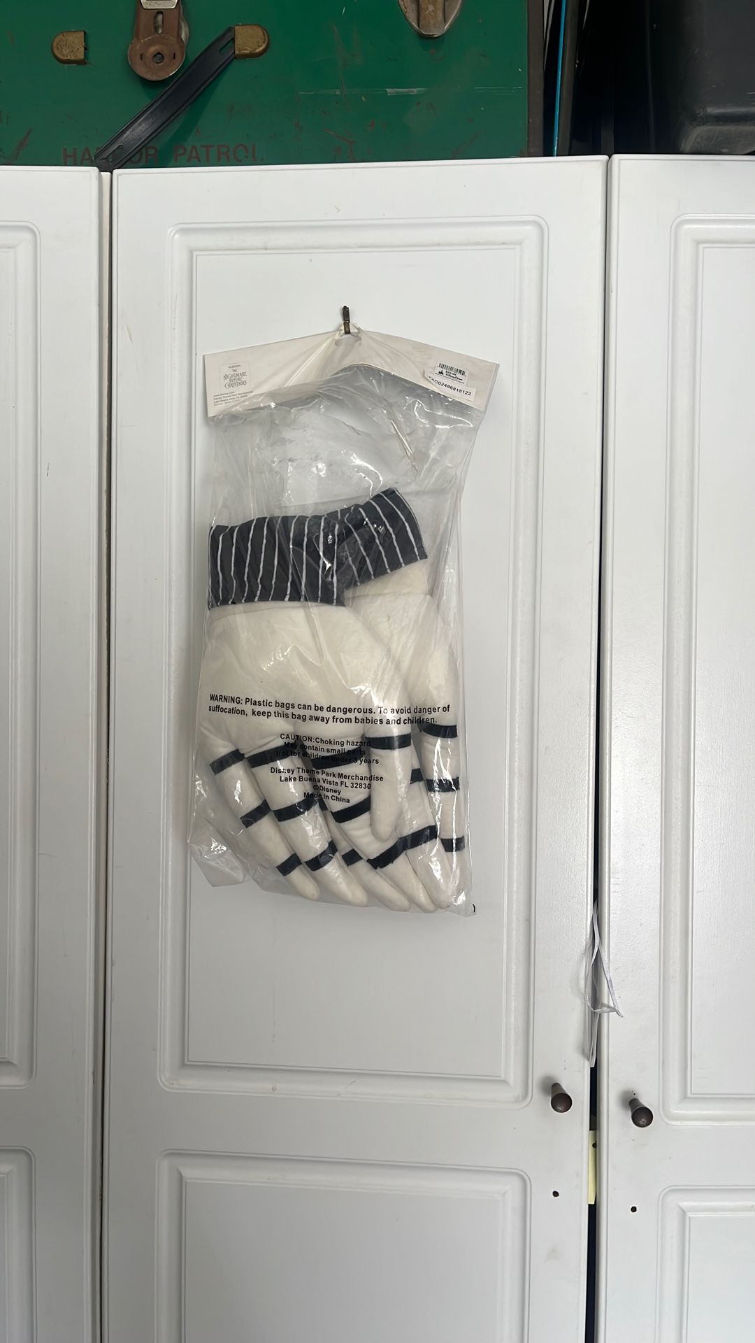 Jack Skellington Costume Gloves