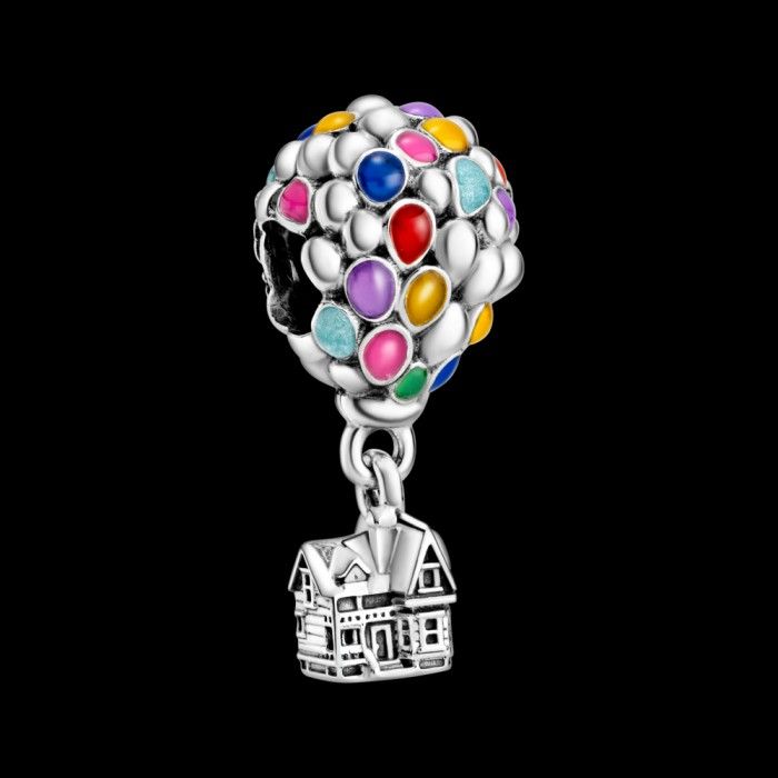 Pandora  Disney Pixar Up House & Balloons Charm 