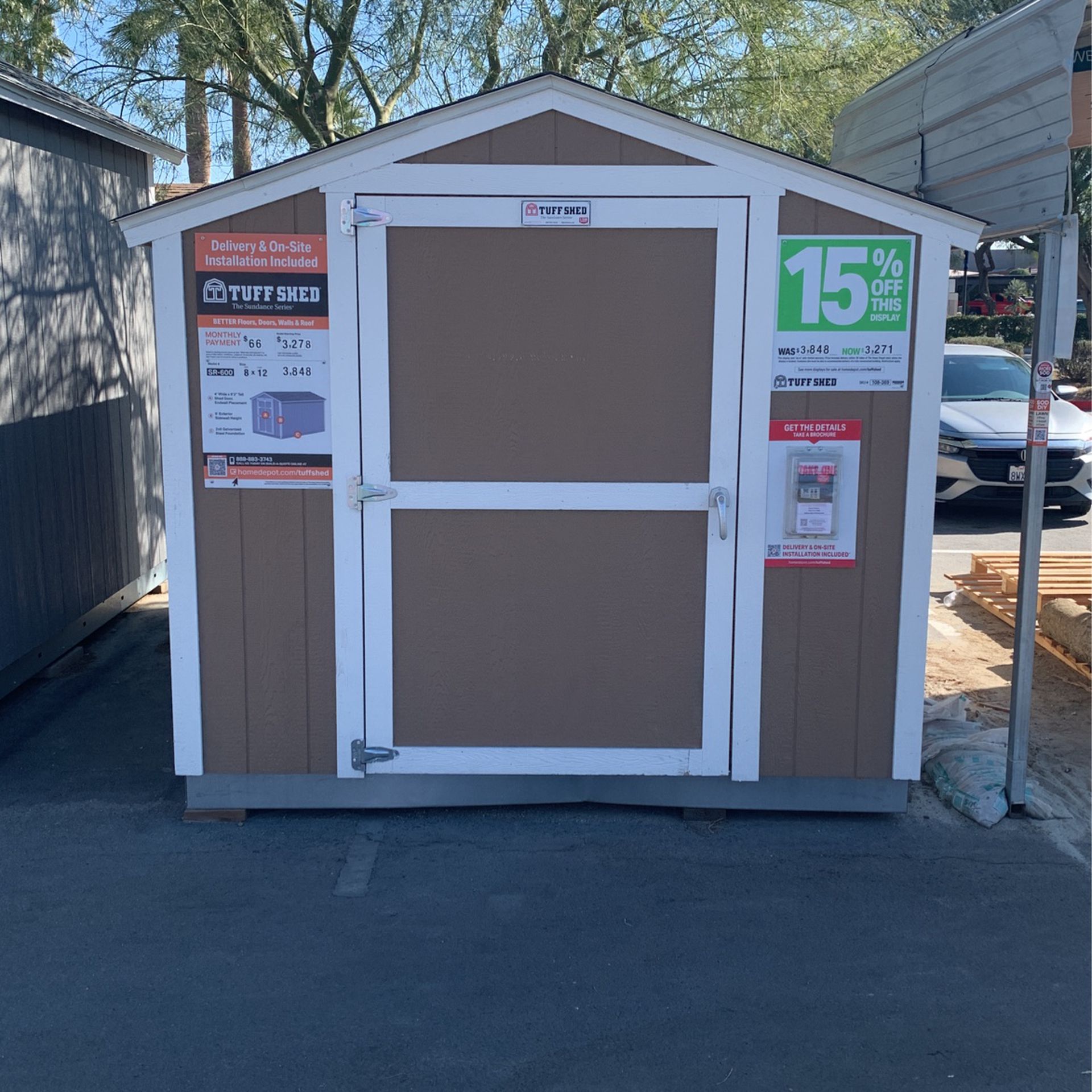 Tuff Shed Sundance SR-600 8x12 Was $3,848 Now $3,271 15% Off Financing Available!