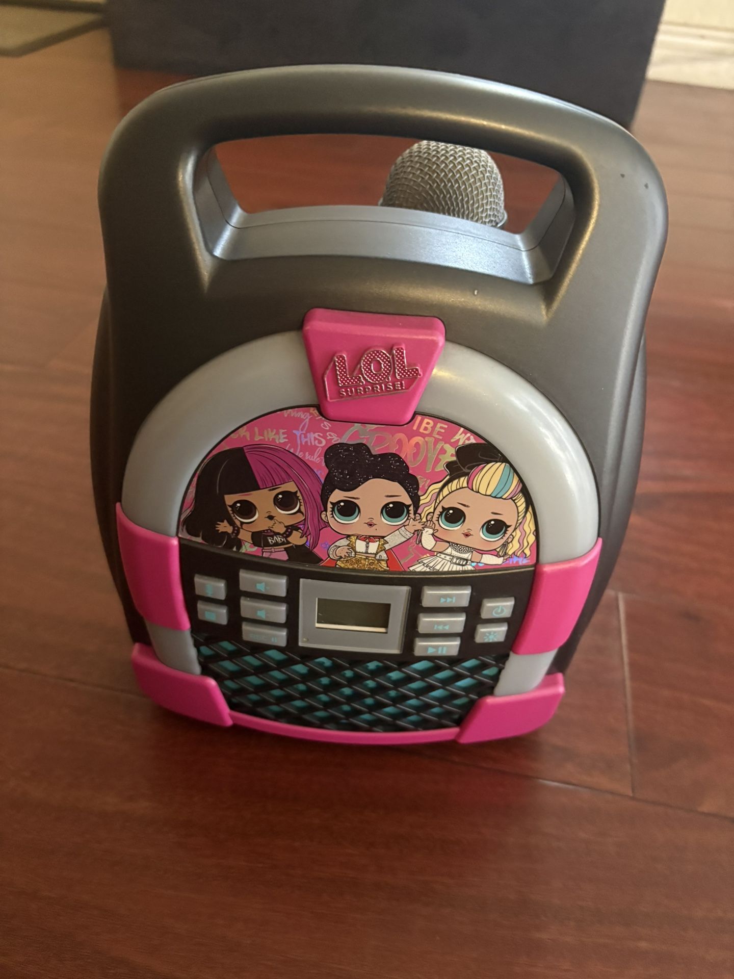 LOL Surprise Remix OMG Bluetooth Karaoke with Microphone